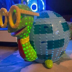 Disney Parks 50th Electrical Parade Turtle Sipper Cup With Lanyard Limited NEW